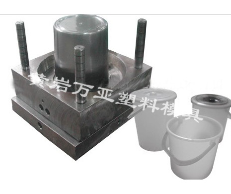 塑料桶模具（带手柄）